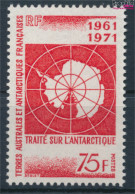 Französ. Gebiete Antarktis 67 (kompl.Ausg.) Postfrisch 1971 Antarktisvertrag (10174625 - Neufs