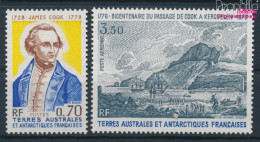 Französ. Gebiete Antarktis 111-112 (kompl.Ausg.) Postfrisch 1976 200. Jahrestag (10174613 - Neufs