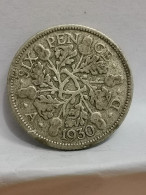 6 PENCE ARGENT 1930 GEORGE V GRANDE BRETAGNE / GREAT BRITAIN SILVER - H. 6 Pence