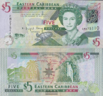 United Caribbean States Pick-number: 47a Uncirculated 2008 5 Dollars - Andere & Zonder Classificatie