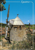 MOULIN A VENT + Carte Postale Neuve : LAUTREC - Gros Plan Sur Le Moulin, Le COQ Du Toit + AS DE COEUR -Apa Poux 81139135 - Lautrec