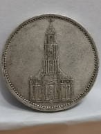 5 REICHSMARK ARGENT 1935 A BERLIN EGLISE DE LA GARNISON DE POTSDAM ALLEMAGNE / GERMANY SILVER - 5 Reichsmark