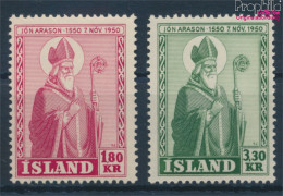 Island 271-272 (kompl.Ausg.) Postfrisch 1950 Bischof Arason (10230565 - Ongebruikt
