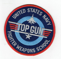 Patch Insigne Tissu US Navy Top Gun Fighter Weapons School - Patches
