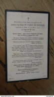 FP De Deces  Noblesse De Geoffroy DU PLESSIS DE GRENEDAN En 1905 ......PHI......E97 - Obituary Notices