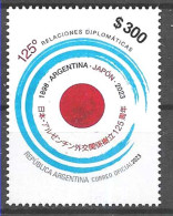#75277 ARGENTINA 2023 JAPAN DIPLOMATIC RELATIONS 125°ANIV MNH - Ungebraucht