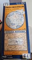Carte Routière Michelin N°79 Bordeaux-Montauban Feuille 79-3218-79 - Roadmaps