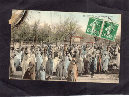 124694        Algeria,   Medea,   La  Marche   Arabe,   VG  1908 - Medea