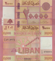 Lebanon Pick-number: 93 (2019) Uncirculated 2019 20.000 Livres - Liban
