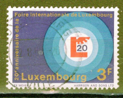 LUXEMBOURG - Timbre N°722 Oblitéré - Gebraucht