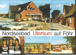 Allemagne, Utersum, Föhr,  Gelaufen, Circulé - Föhr