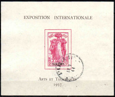 Soudan - 1937  - Exposition Internationale  De Paris -  Bloc N° 1  - Oblit - Used - Usados