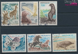 Monaco 966-971 (kompl.Ausg.) Gestempelt 1970 Tierschutz (10194117 - Used Stamps