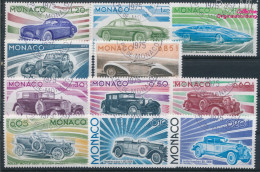 Monaco 1191-1201 (kompl.Ausg.) Gestempelt 1975 Automobilbau (10194110 - Gebraucht