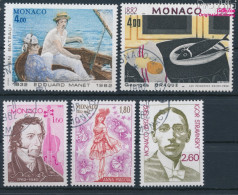 Monaco 1553-1557 (kompl.Ausg.) Gestempelt 1982 Bedeutende Künstler (10194104 - Gebruikt