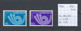 (TJ) Europa CEPT 1973 - Nederland YT 982/83 (postfris/neuf/MNH) - 1973
