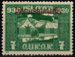 ISLANDE 1930 * - Dienstmarken