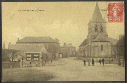 CPA 60 - Sainte-Geneviève, L'église - Sainte-Geneviève