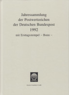 Bund Jahressammlung 1992 Mit Ersttagstempel Bonn Gestempelt - Komplett - Colecciones Anuales