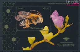 UNO - Wien Block53 (kompl.Ausg.) Postfrisch 2019 Weltbienentag (10193965 - Unused Stamps