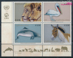 UNO - Wien 1078-1081 Viererblock (kompl.Ausg.) Postfrisch 2020 Gefährdete Arten (10193928 - Nuevos