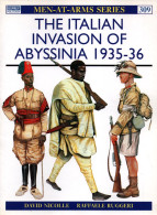 OSPREY ITALIAN INVASION OF ABYSSINIA 1935 1936 ARMEE ITALIENNE ABYSSINIE GUERRE AFRIQUE MUSSOLINI - Inglés