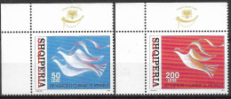 2004 Albanie   Mi. 3031-2 **MNH   60. Jahrestag Der Befreiung Im Zweiten Weltkrieg - Albanie