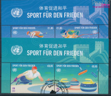 UNO - Wien 1146-1149 Paare (kompl.Ausg.) Gestempelt 2022 Olympische Winterspiele (10193901 - Used Stamps