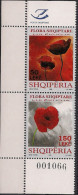 2008 Albania   Mi. 3259-0 **MNH  " Albanien Flora"  Klatschmohn. - Albanie