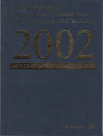 Bund Jahressammlung 2002 Mit Ersttagstempel Bonn Gestempelt - Komplett - Jahressammlungen
