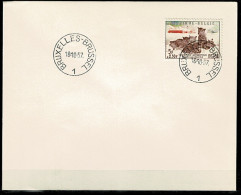 1957 1030 FDC (Bruxs)  : Zuidpool Expeditie - 1951-1960