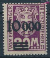 Danzig P27I Postfrisch 1923 Portomarke (10215276 - Taxe