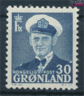 Dänemark - Grönland 33 Postfrisch 1950 König Frederik IX. (10174762 - Nuovi