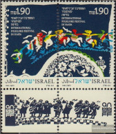 Israel 1160-1161 Couple With Tab (complete Issue) Unmounted Mint / Never Hinged 1990 Folklorefestival - Unused Stamps (with Tabs)