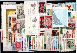 LOT OF 234 STAMPS MINT+USED+ 16 BLOCKS MI- 82 EURO VF!! - Collections (sans Albums)