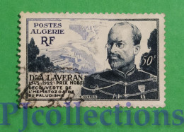 S334- ALGERIA 1954 DR. LAVERAN 50f USATO - USED - Used Stamps