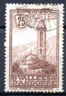 Andorre: Yvert 31 - Oblitérés