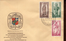 Berlin FDC Aus 1955 - 1965 Ex 10 Items  Gestempelt / Used / Oblitéré (Berl 002) - 1948-1970