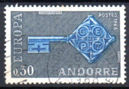 Andorre: Yvert N° 188; Europa - Gebruikt