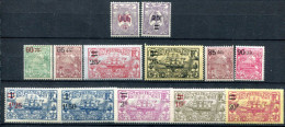 Nouvelle Calédonie          126/138 * - Unused Stamps