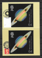 Grossbritannien 1999 Sonnenfinsternis  Posten Von 4 Postkarten  - Cartes-Maximum (CM)