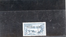 SAINT-PIERRE-ET-MIQUELON -FRANCE LIBRE / FNFL -N°253 -25 C BLEU VERT OBL - Used Stamps
