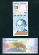 VENEZUELA - 2018 20 Bolivars UNC - Venezuela