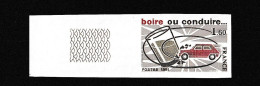 FRANCE BOIRE OU CONDUIRE  - Non Dentelé Bord De Feuille Neuf** (Yvert N°2159 - 1981) - 1981-1990