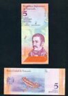 VENEZUELA - 2018 5 Bolivars UNC - Venezuela