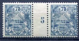 Nouvelle Calédonie      123 **  Paire Millesime 5 - Unused Stamps