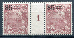 Nouvelle Calédonie      132 **  Paire Millesime 1 - Unused Stamps