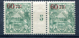 Nouvelle Calédonie      130**  Paire Millesime 5 - Unused Stamps
