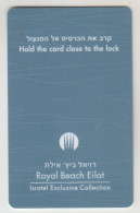 ISRAEL Hotel Keycard - Royal Beach Eilat / Rolex Tudor ,used - Cartas De Hotels