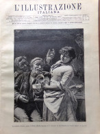 L'Illustrazione Italiana 24 Ottobre 1886 Luigi Galvani Gran Sasso Traversi Corno - Before 1900